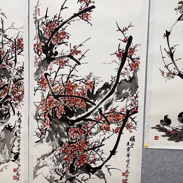 国画花鸟等多种鸟类和鸟类140.70