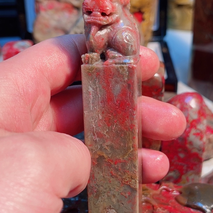 鸡血石昌化鸡血石