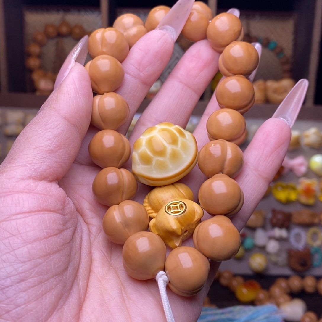 猴头核桃手串猴头屁桃手串