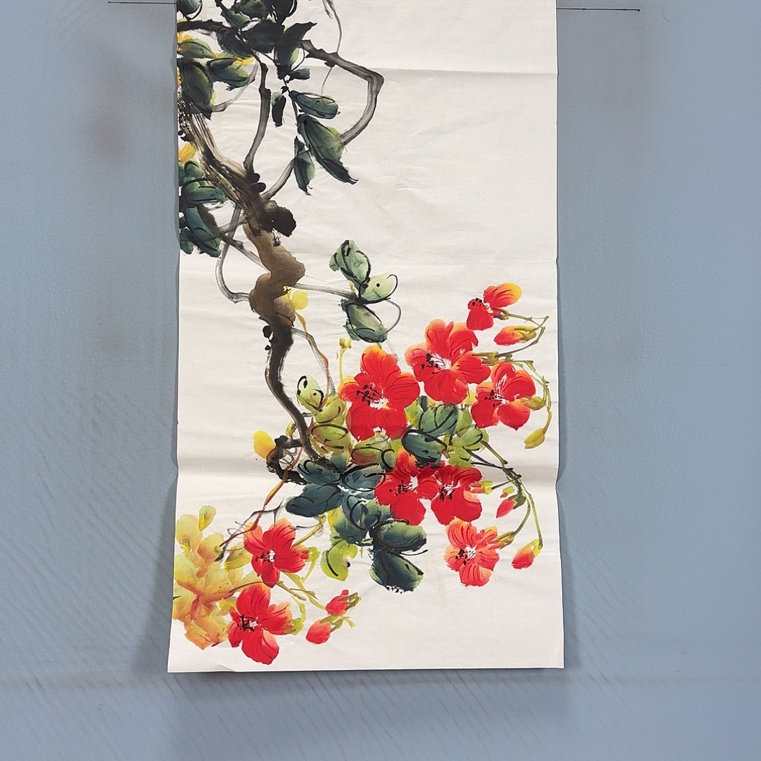 国画554 牡丹一如你