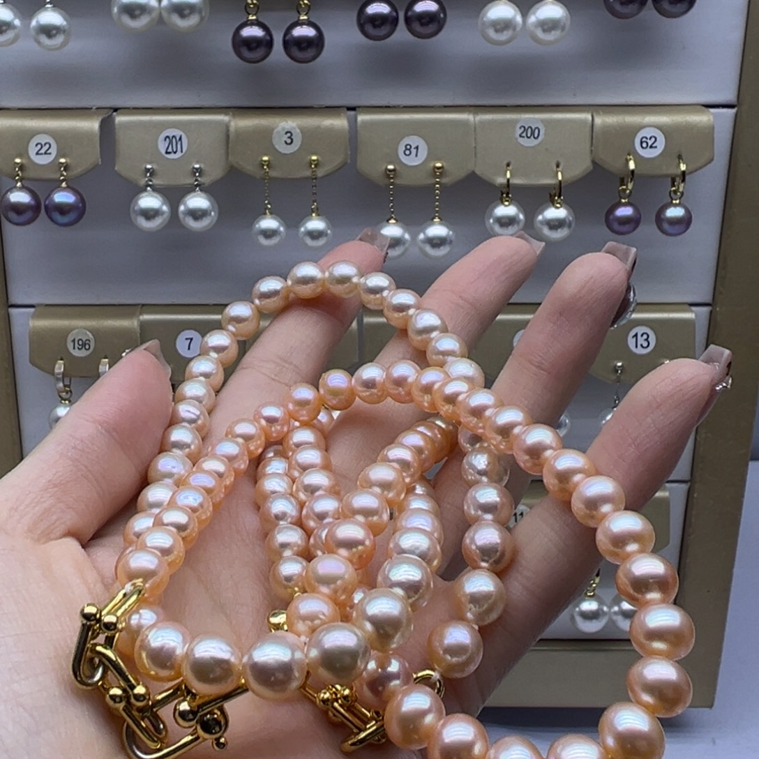 颈饰未镶嵌淡水珍珠多样性发其一