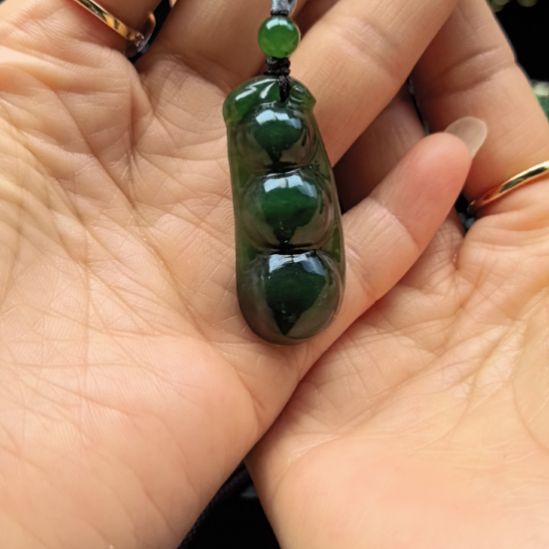 和田玉（碧玉）未镶嵌颈饰