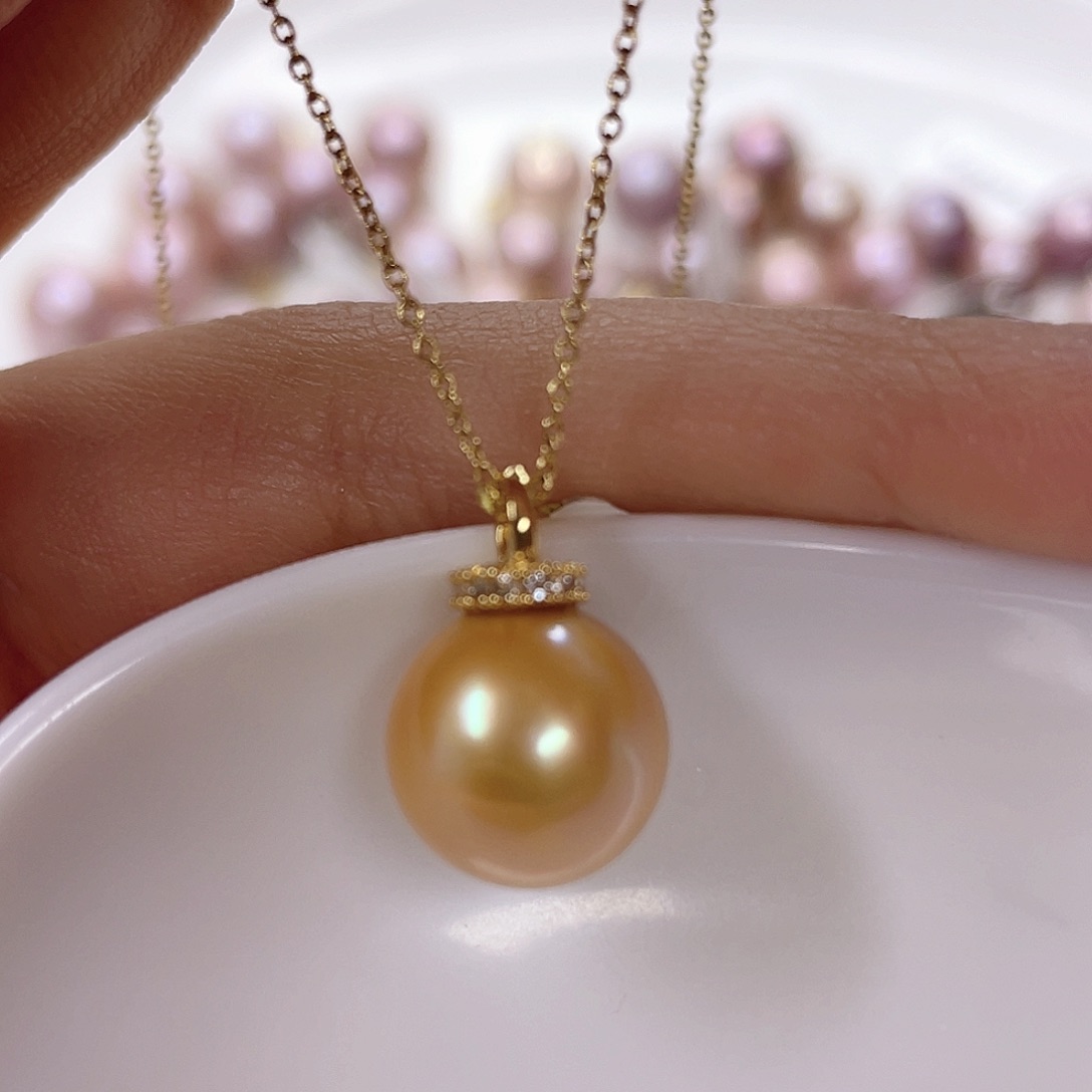 淡水珍珠吊坠(赠链)未镶嵌