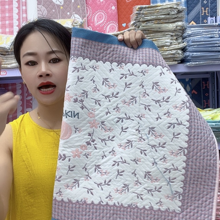 棉蓝色小南瓜纯棉