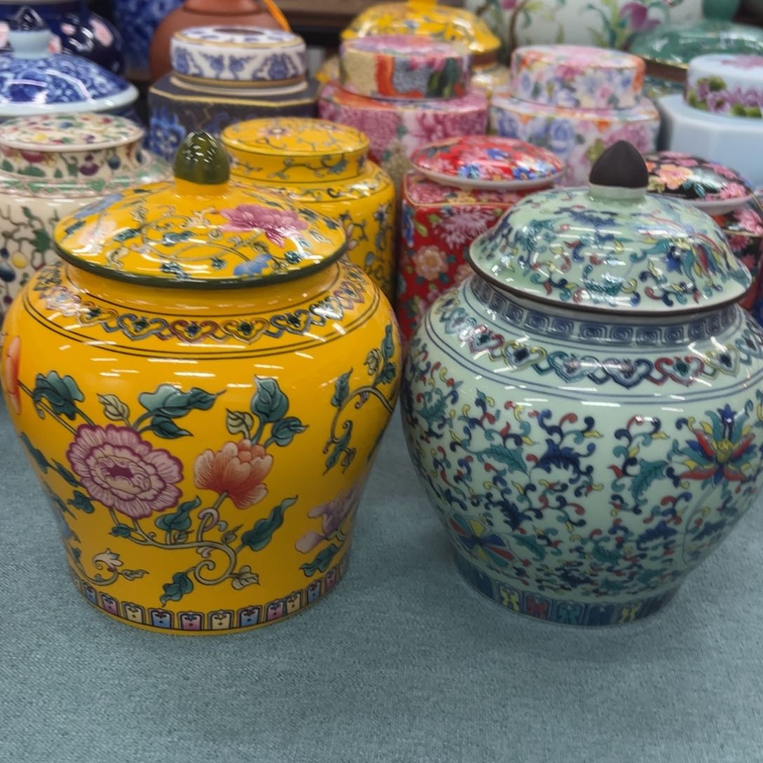 高端款家用茶叶罐