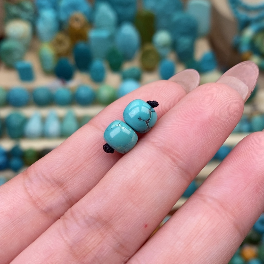 绿松石珠宝奇石未镶嵌