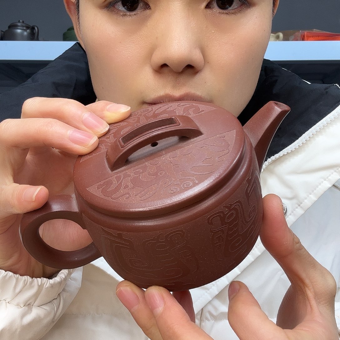 紫砂茶壶民间手艺人全手工制作