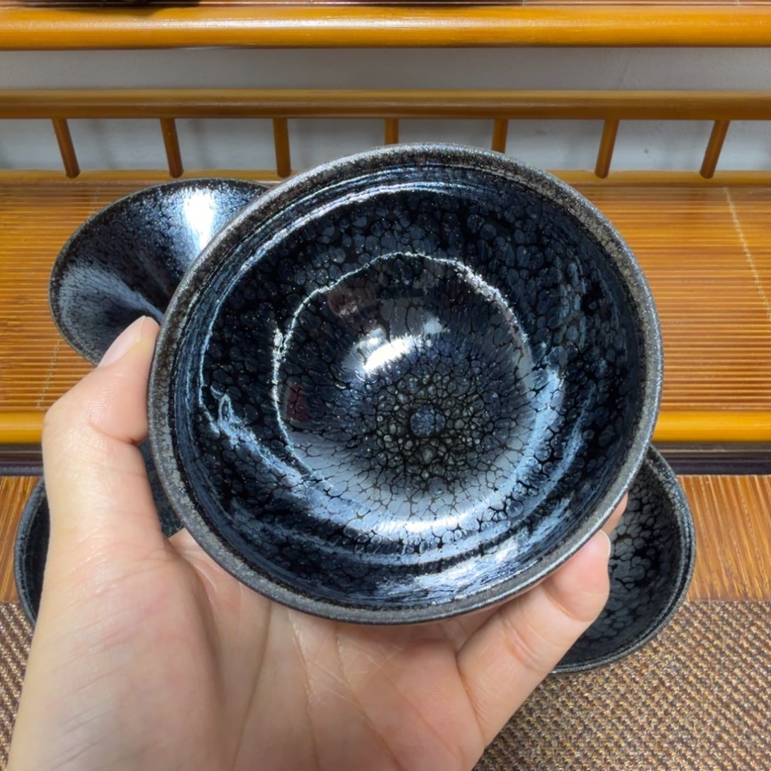 茶盏建盏手工制作主人杯茶杯的