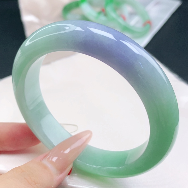 未镶嵌手镯翡翠缅甸天然a货翡翠手镯