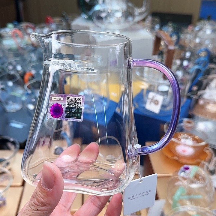 禾器浅紫色道央煮茶器