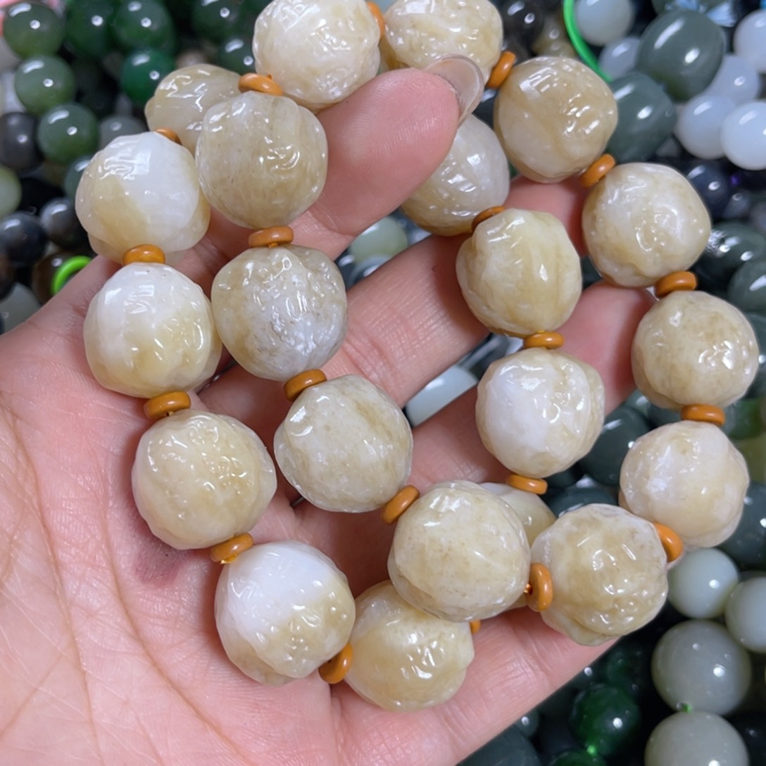 和田玉手链未镶嵌