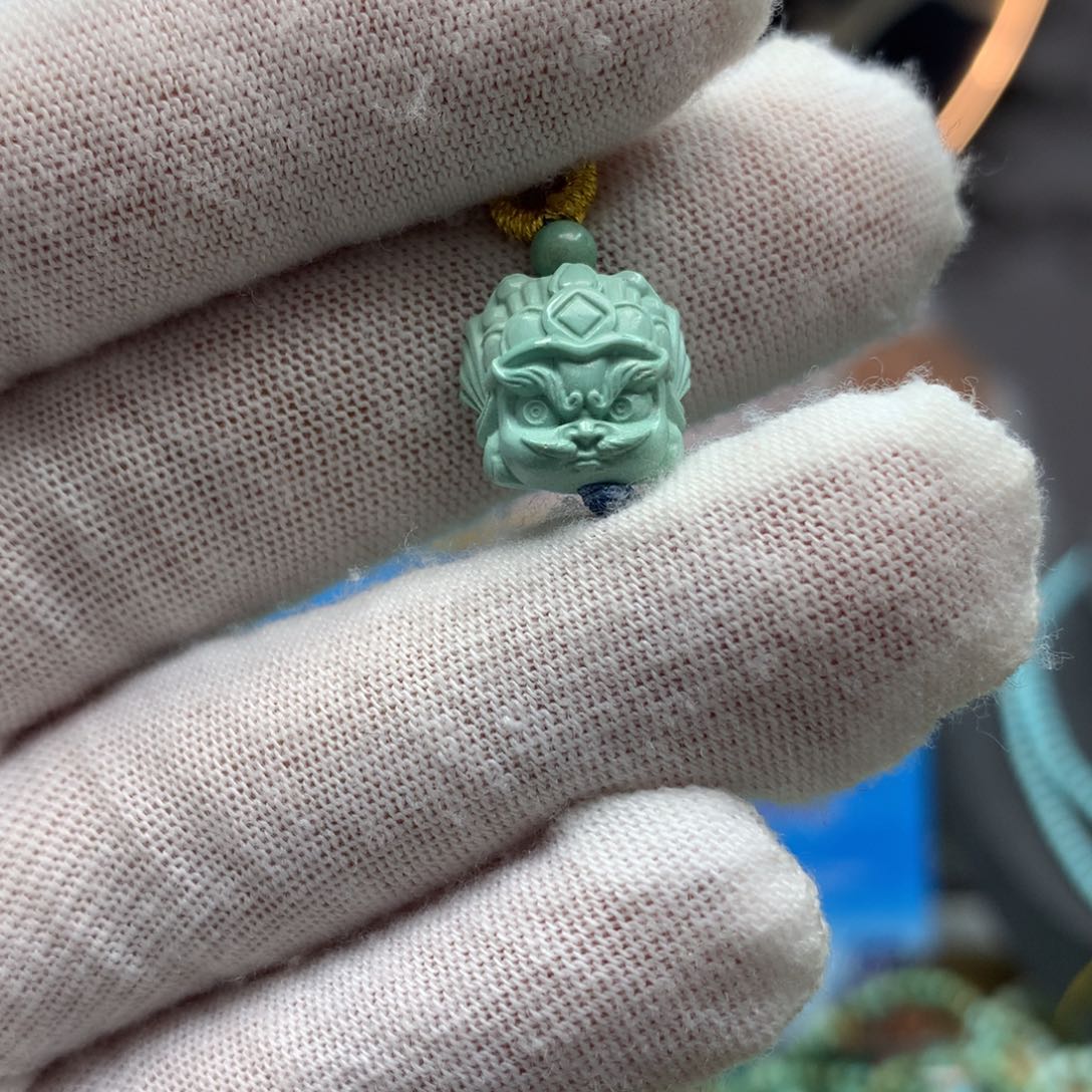 绿松石挂件未镶嵌