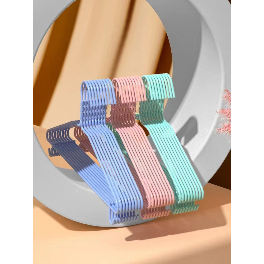 【10支装】成人加粗衣架家用无痕衣架衣架子晒衣服衣服架衣撑子衣挂