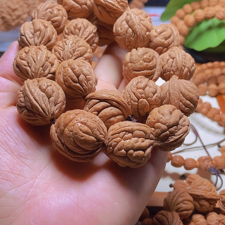 手串桃核风*.龙纹桃核