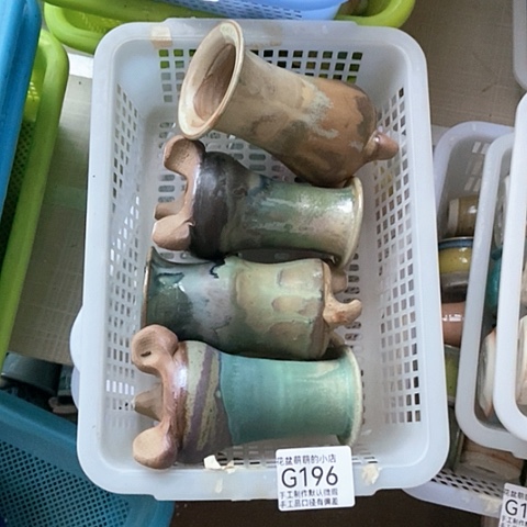 紫砂花盆496微瑕品口径4厘米左右的