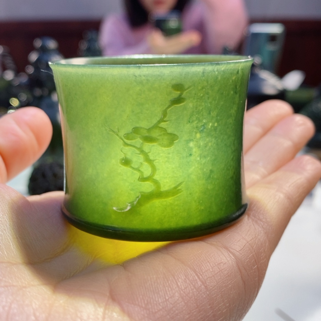 和田玉（青玉）摆件未镶嵌