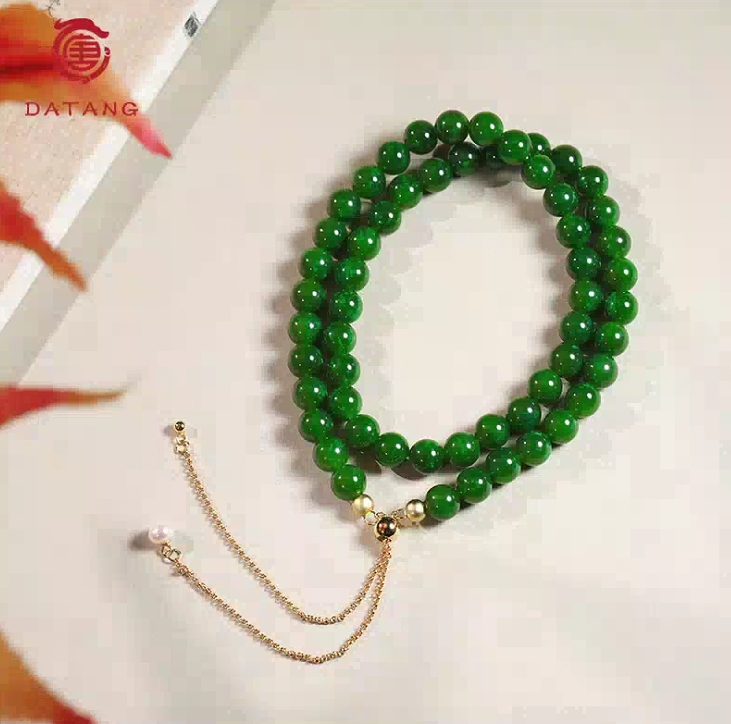 龙根料和田玉项链X31897-8