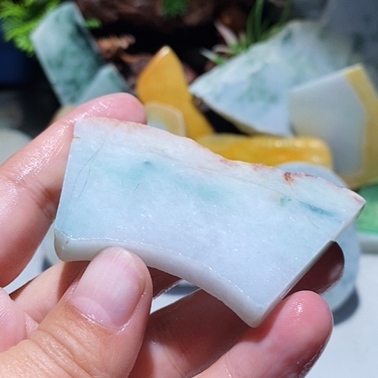翡翠散珠边角料127