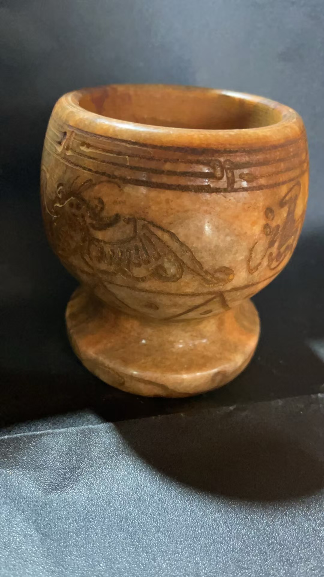 〖闪购链接〗黄色小缸摆件一个