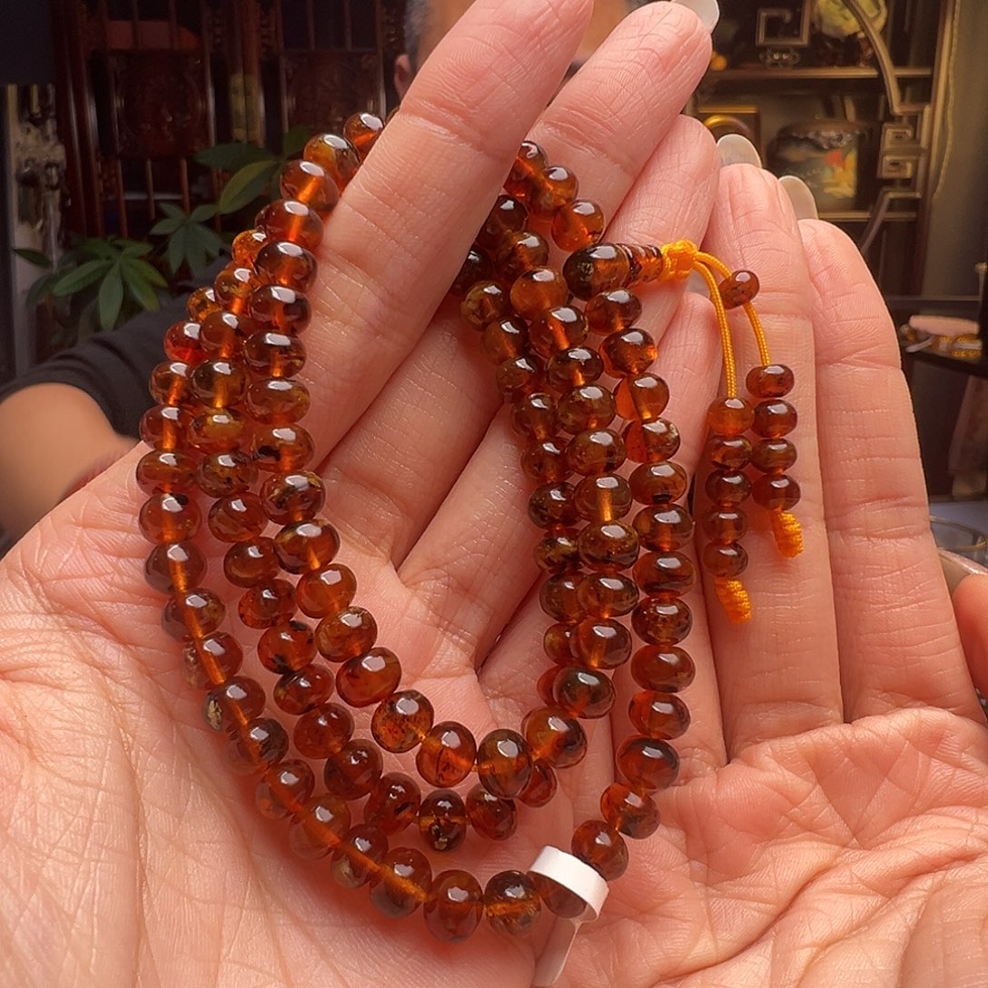 琥珀未镶嵌裸石抚顺琥珀20357六