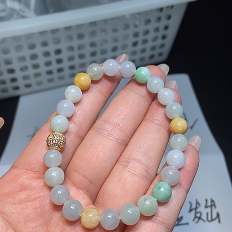 未镶嵌手串翡翠翡翠