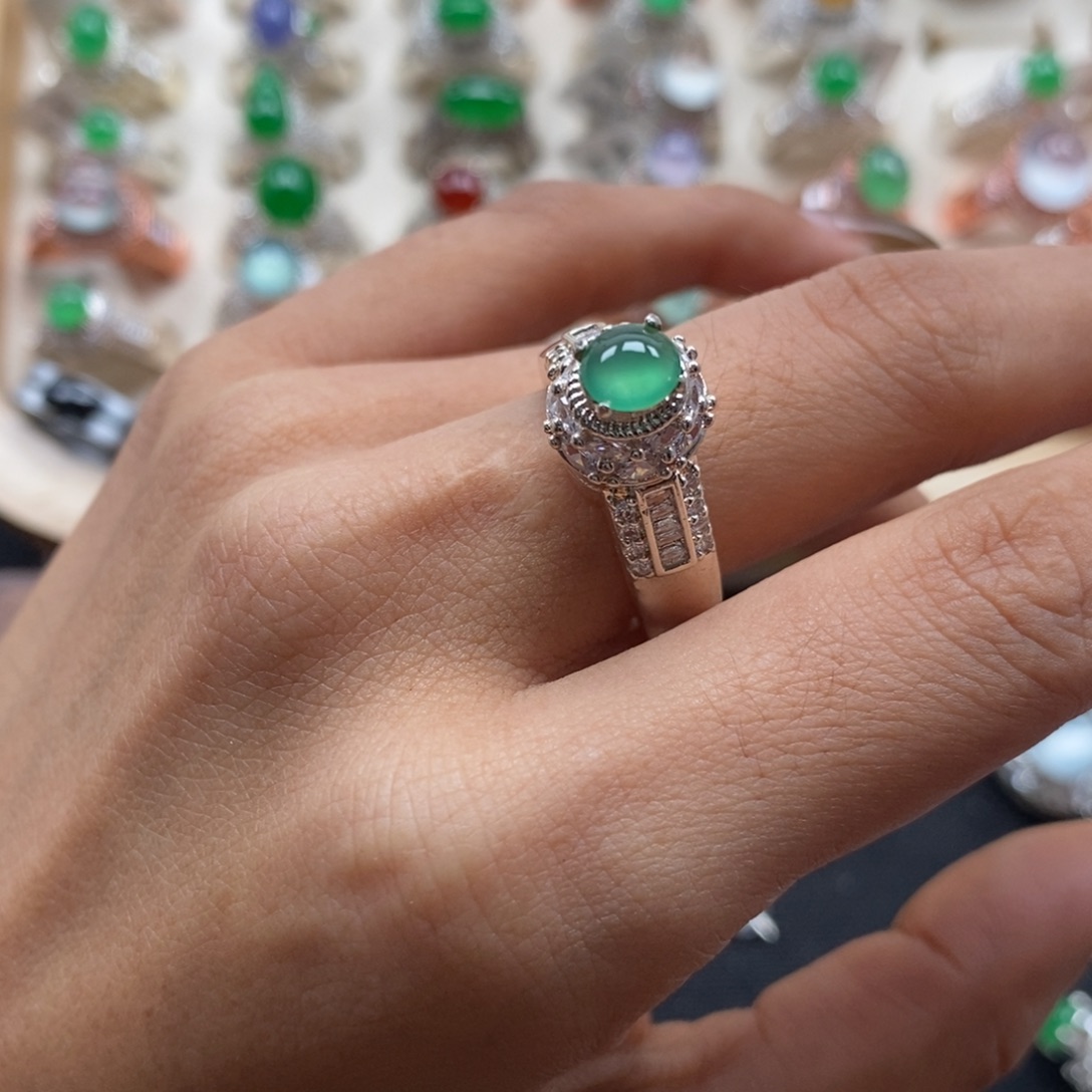 阿***多翡翠裸石缅甸天然a货翡翠