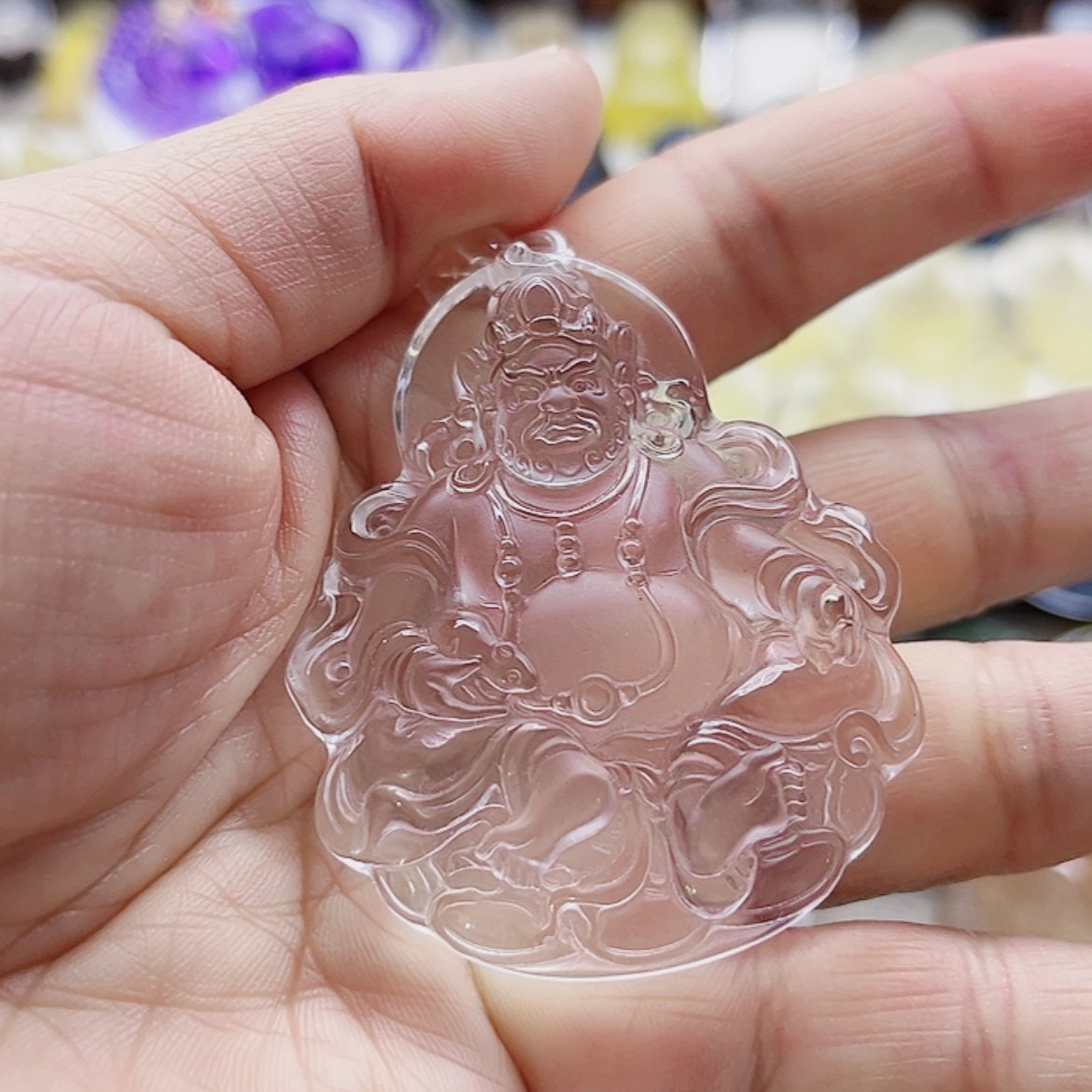 【闪购商品】水晶黄财神未镶嵌