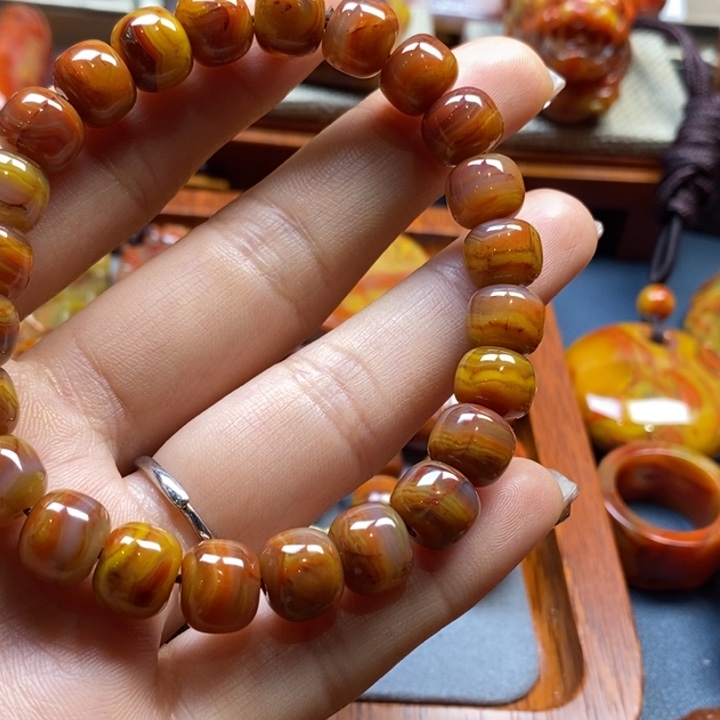 玛瑙/玉髓吊坠(不含链)未镶嵌拉***兵