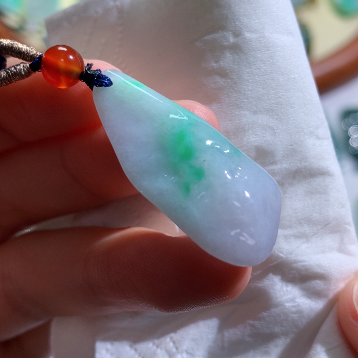 【闪购商品】翡翠吊坠(不含链)未镶嵌 1528