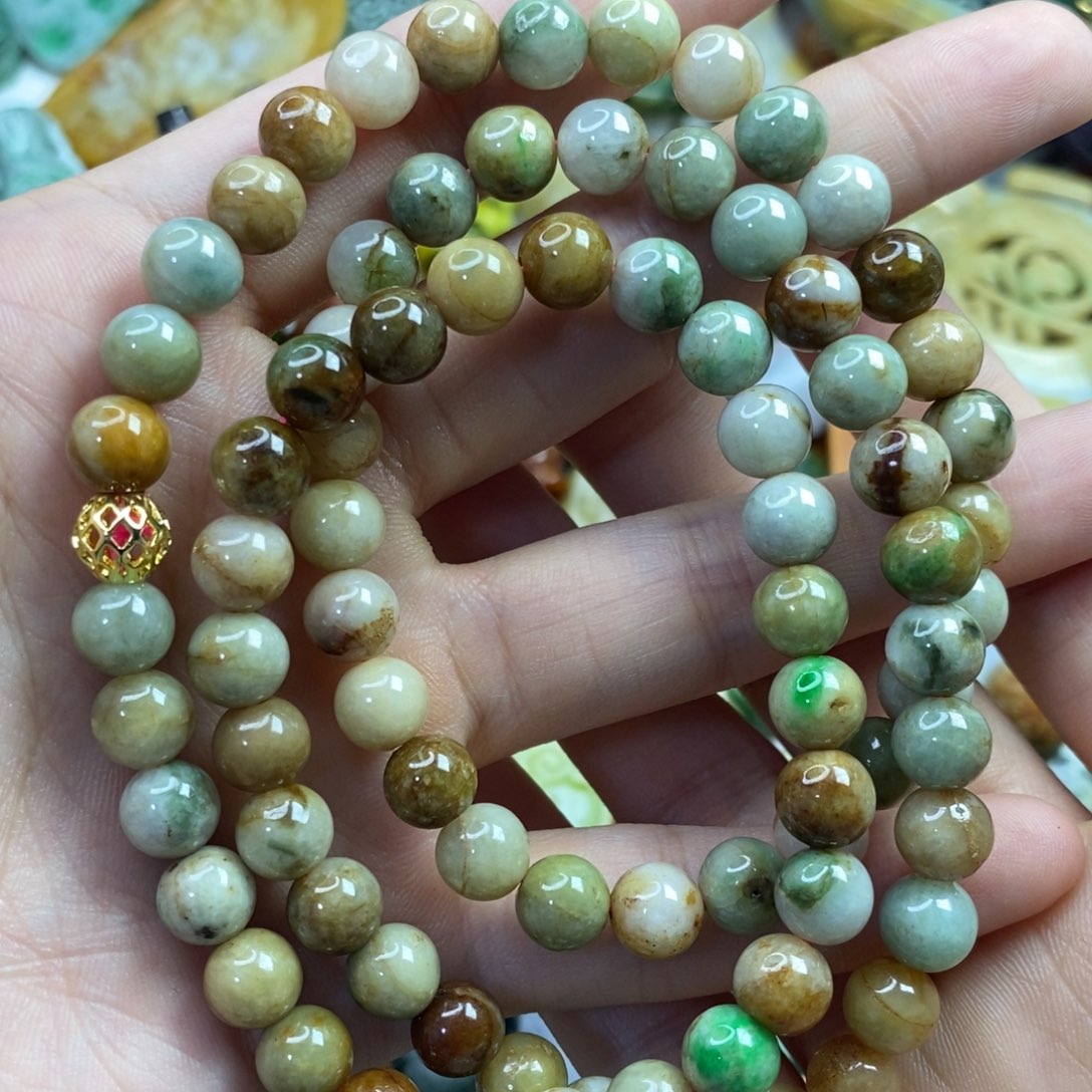 翡翠未镶嵌颈饰吊坠