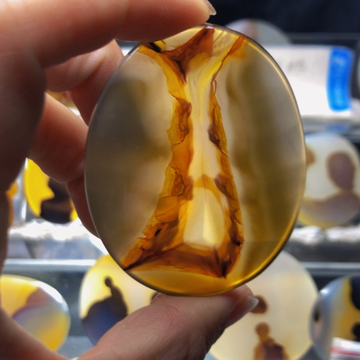 合金玛瑙/玉髓珠宝奇石88