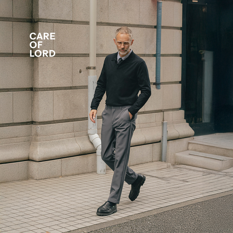 CARE OF LORD 领航员 秋冬男士复合摇粒绒保暖软壳休闲长裤165801