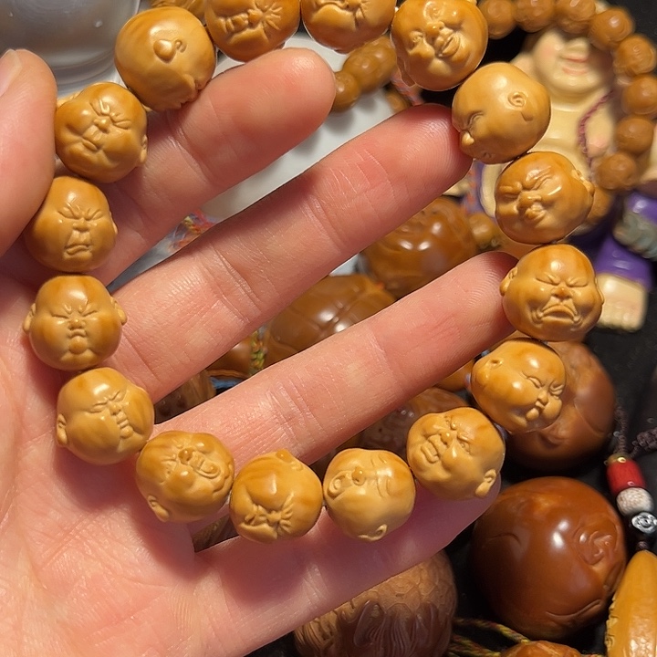 手串/手链橄榄核猴头1.56百态