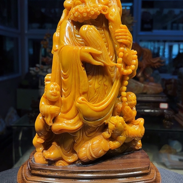 清***哥寿山石寿山石雕刻工艺品