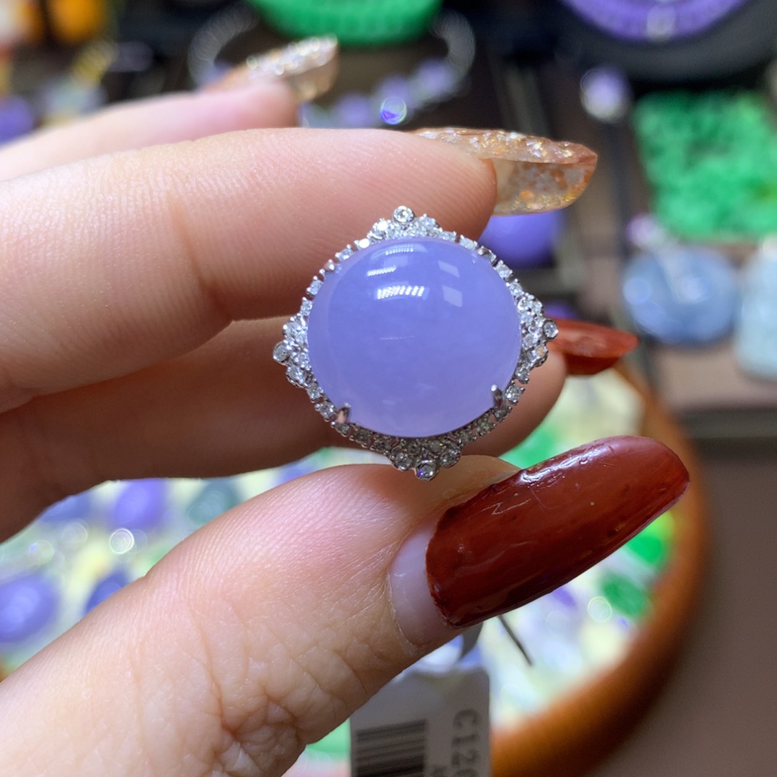 【闪购商品】翡翠颈饰18K金镶嵌翡翠