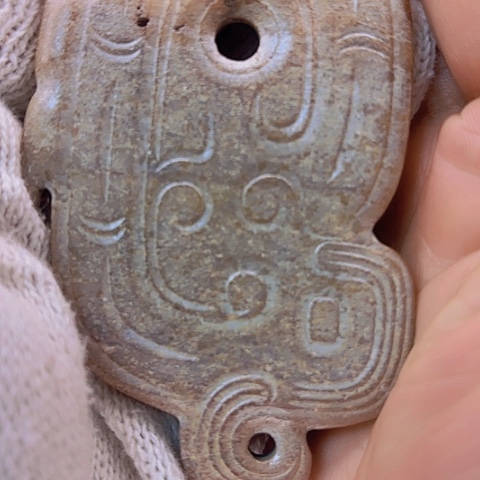 和田玉（白玉）挂件未镶嵌