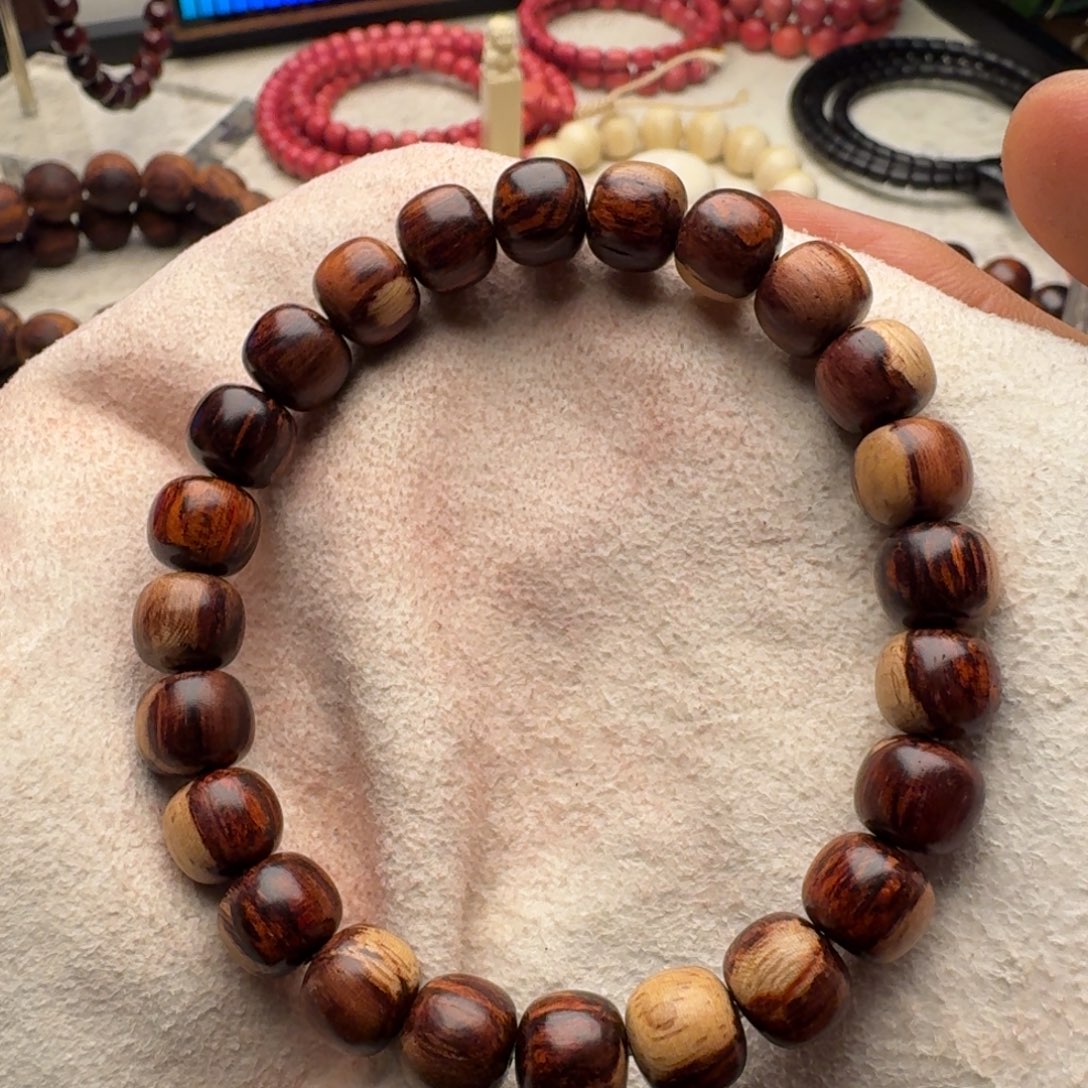 手串/手链小叶紫檀带皮红绛