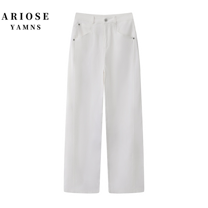艾诺丝商场同款裤子百搭休闲裤夏季春夏长裤薄款宽松