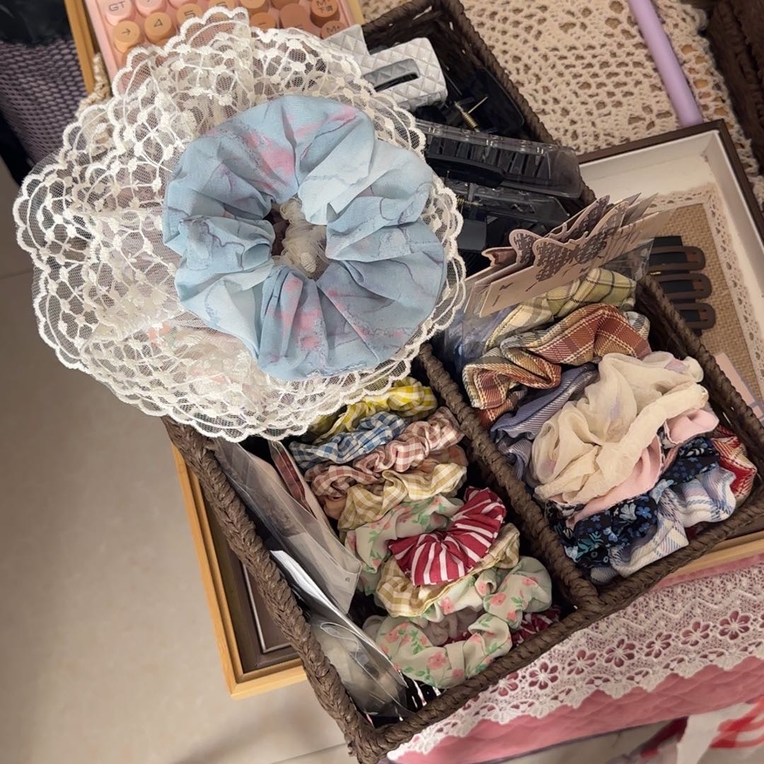 布艺铁合金发圈香蕉夹发夹发饰头饰发箍