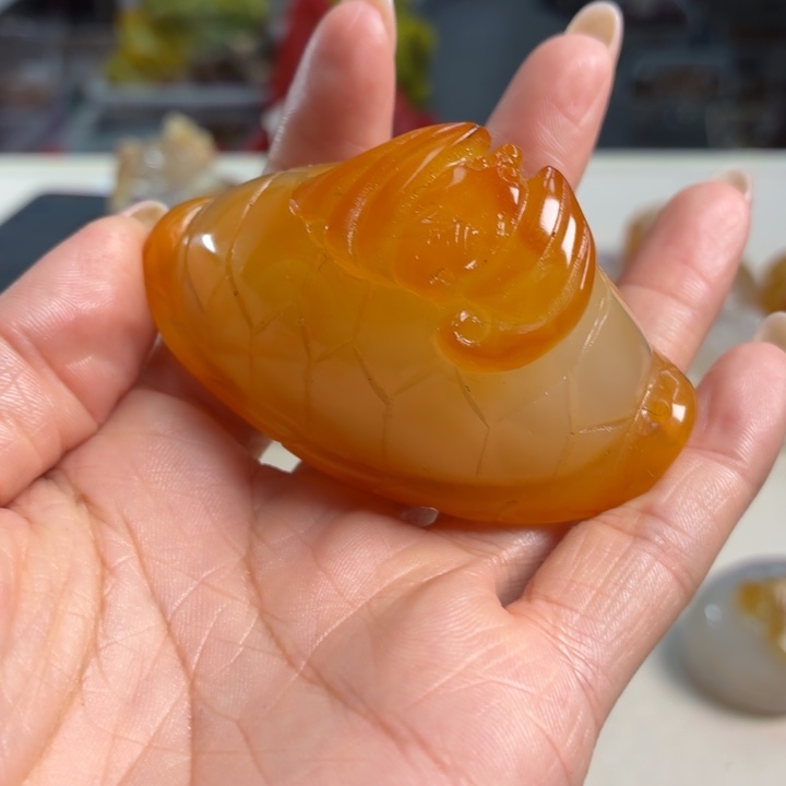 玛瑙/玉髓未镶嵌吊坠(不含链)