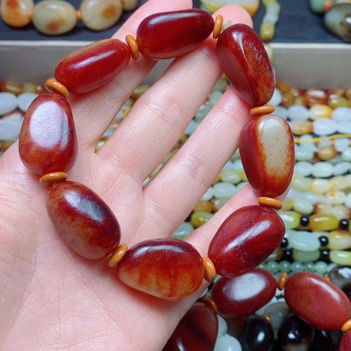 淮***哥手链未镶嵌和田玉