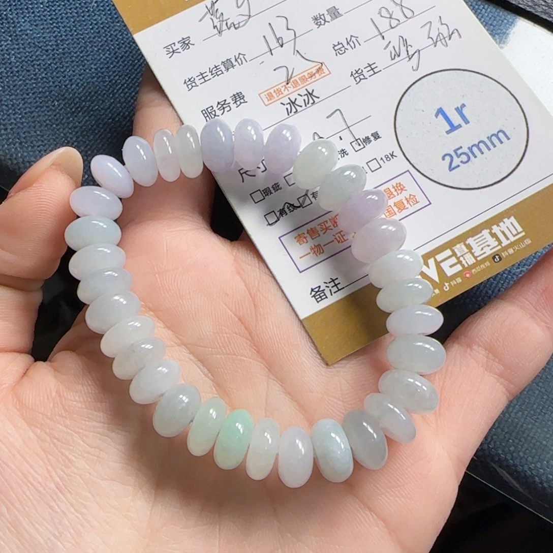 翡翠颈饰未镶嵌落****乙