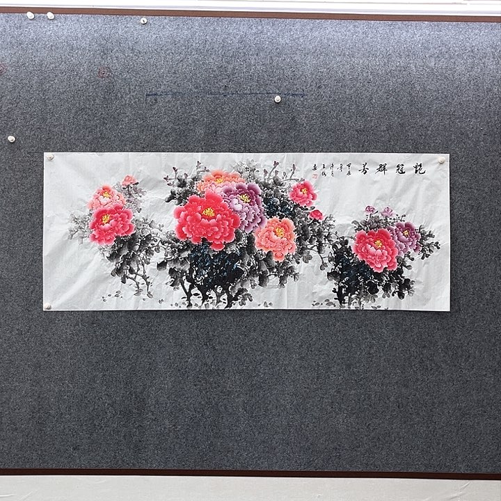 国画国画作品入选55