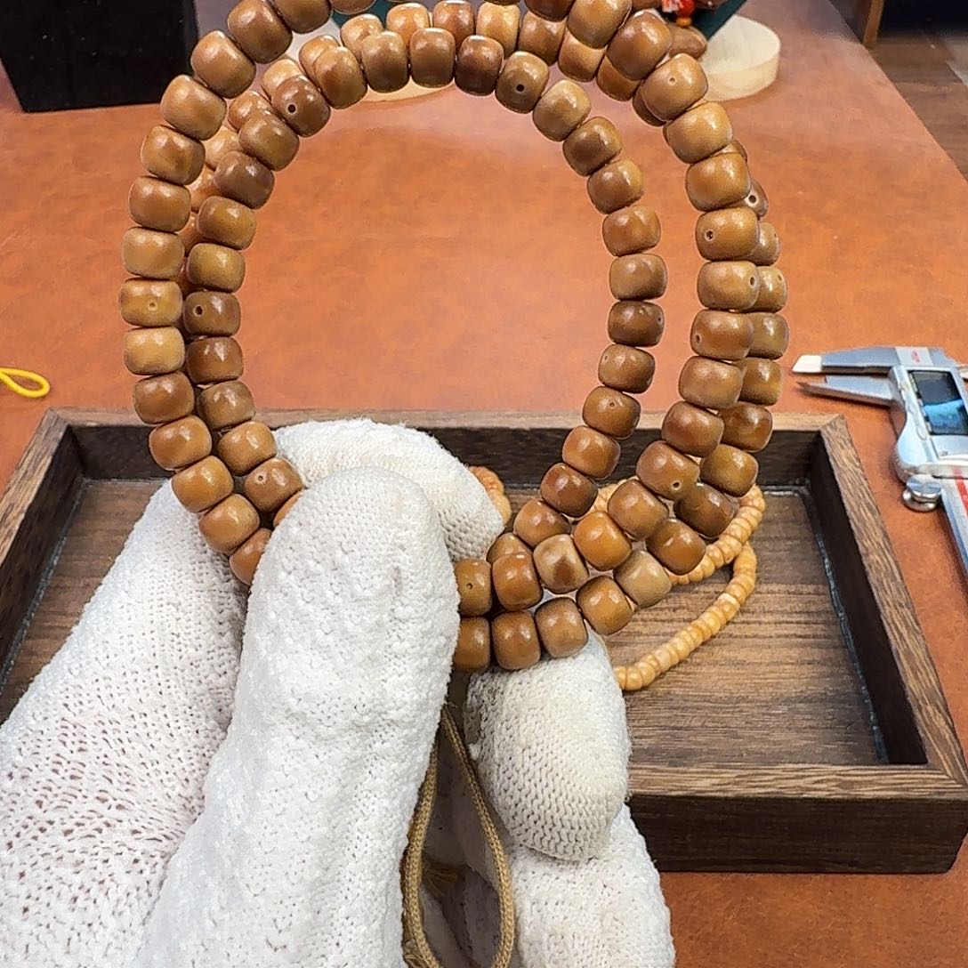 手串菩提根/象牙果嘟***蒜龙脊菩提抽奖