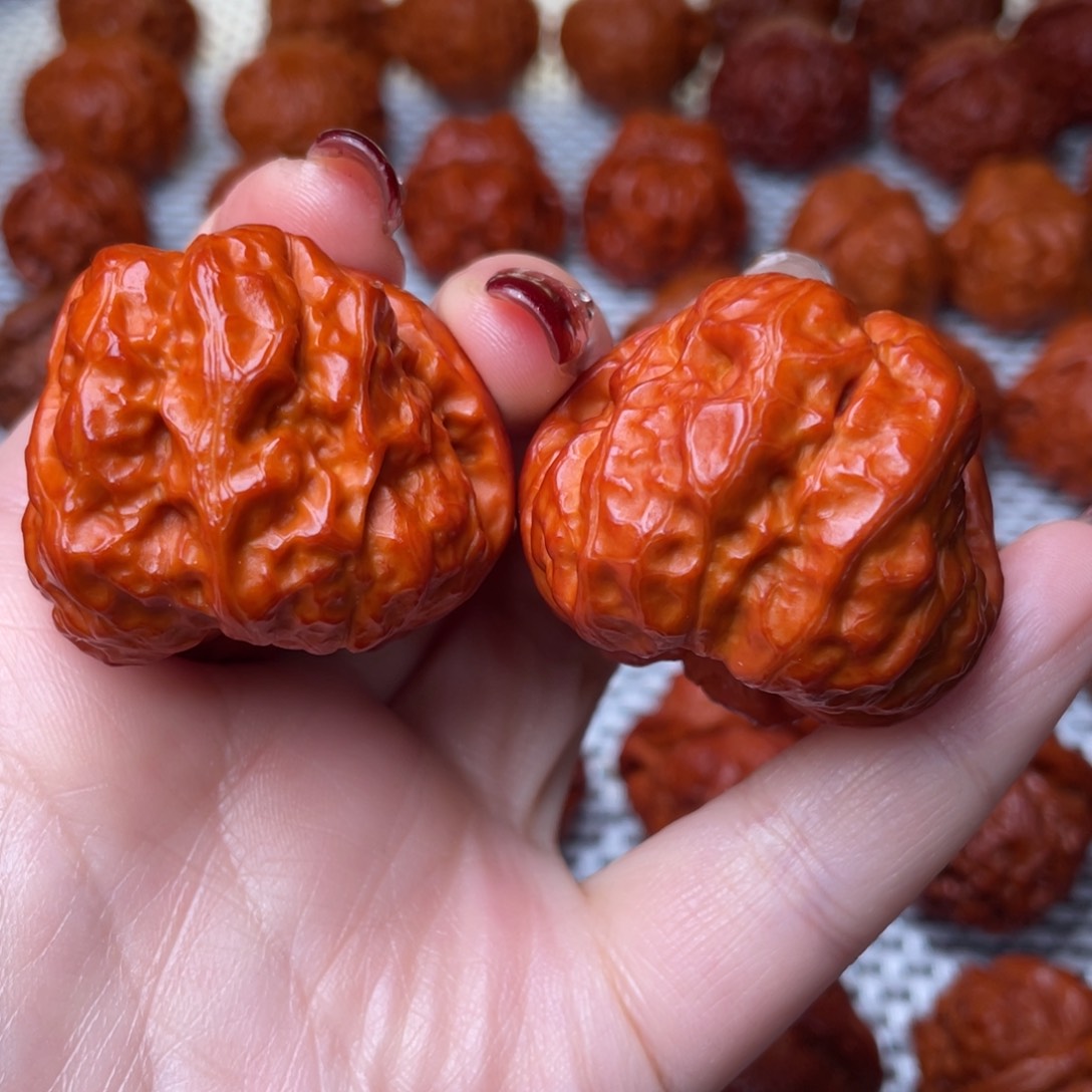 桃核吊坠文玩核桃 手把件 蛤蟆头 40