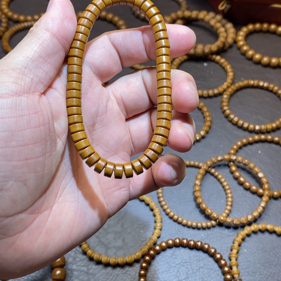 散***藏紫金鼠手串药片单圈