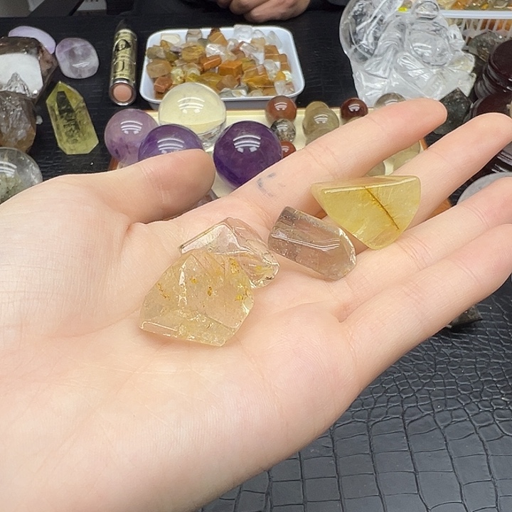 水晶未镶嵌珠宝半成品12水晶