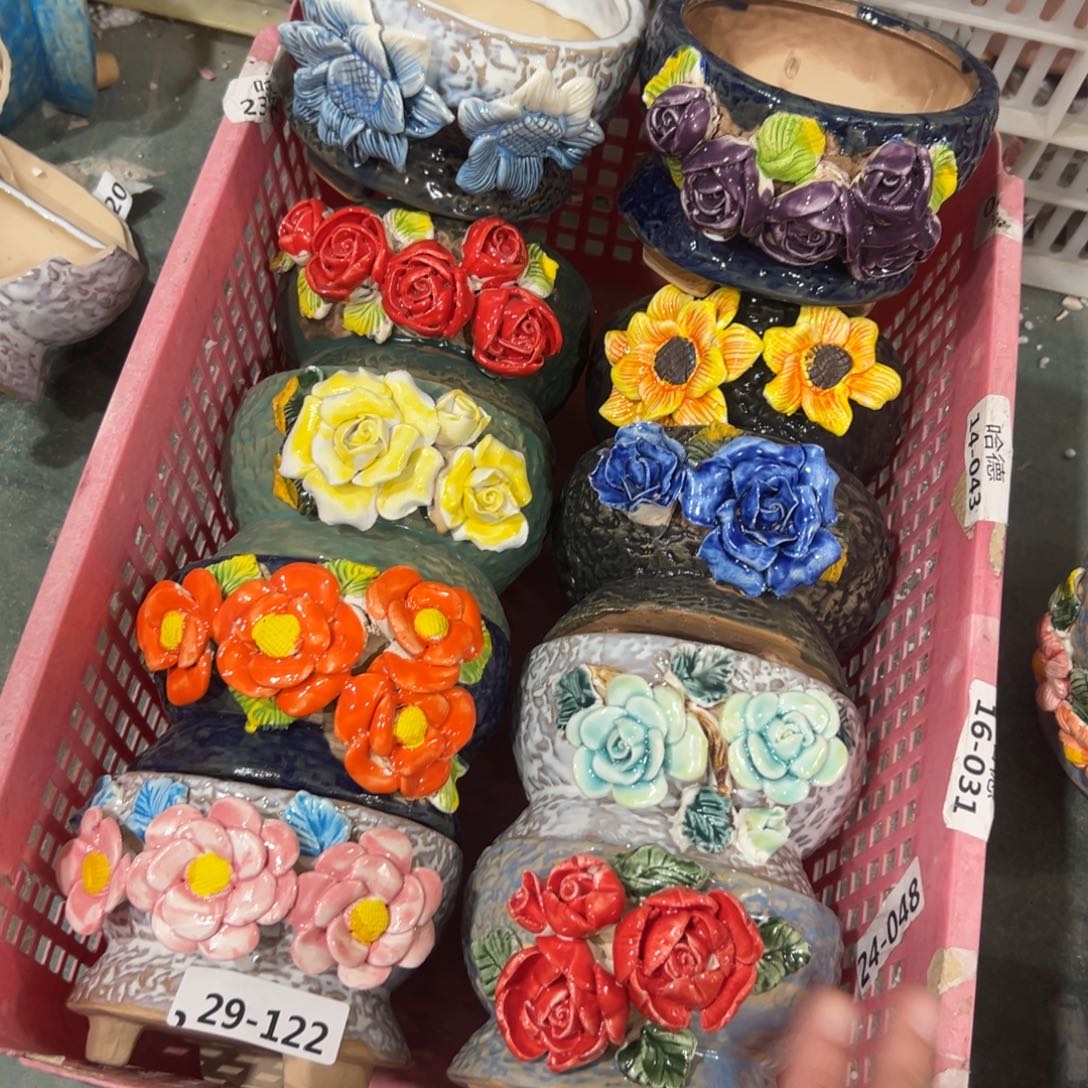 满20米秒退拉黑花盆501