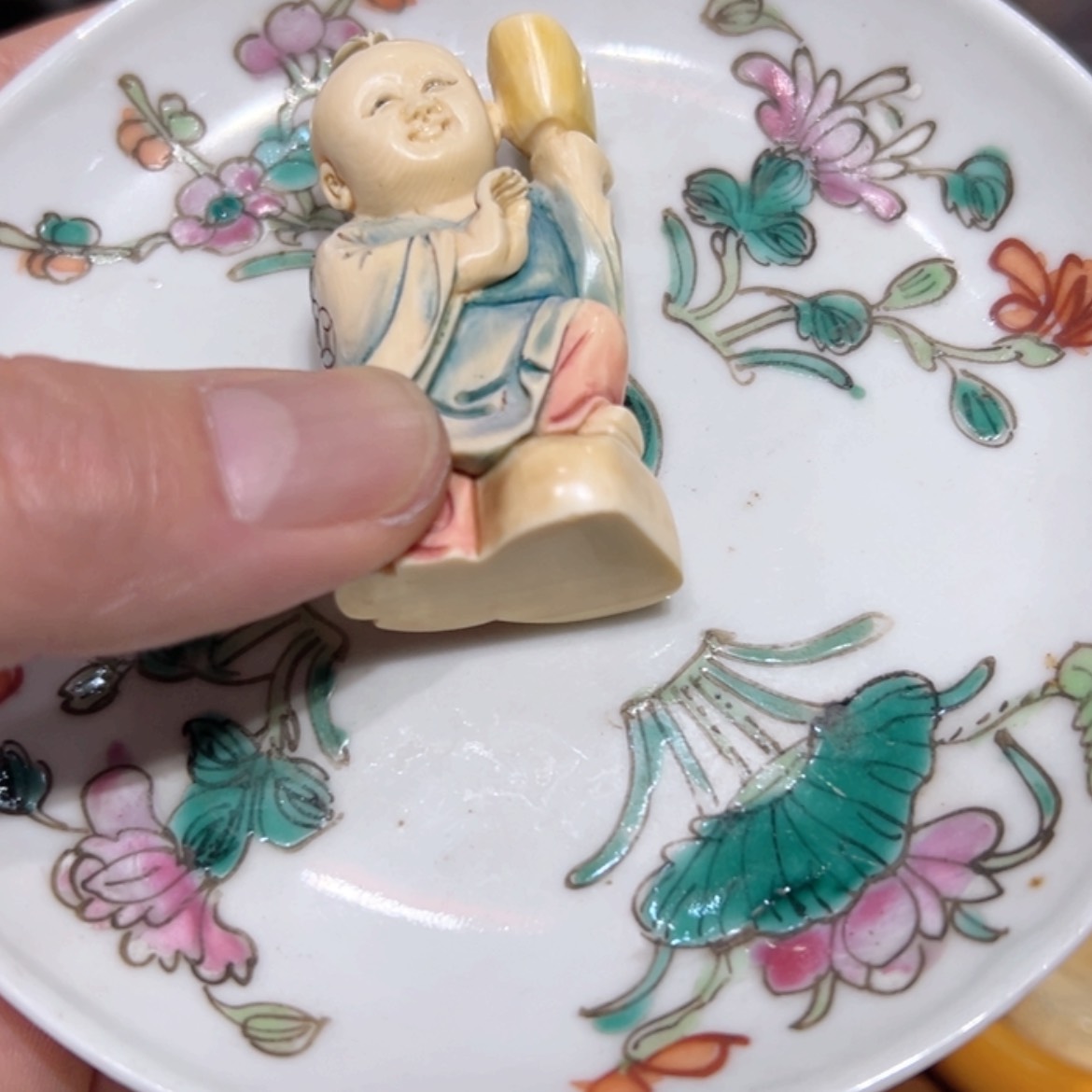 【闪购商品】瓷片浮**梦瓷器盘子碗碟