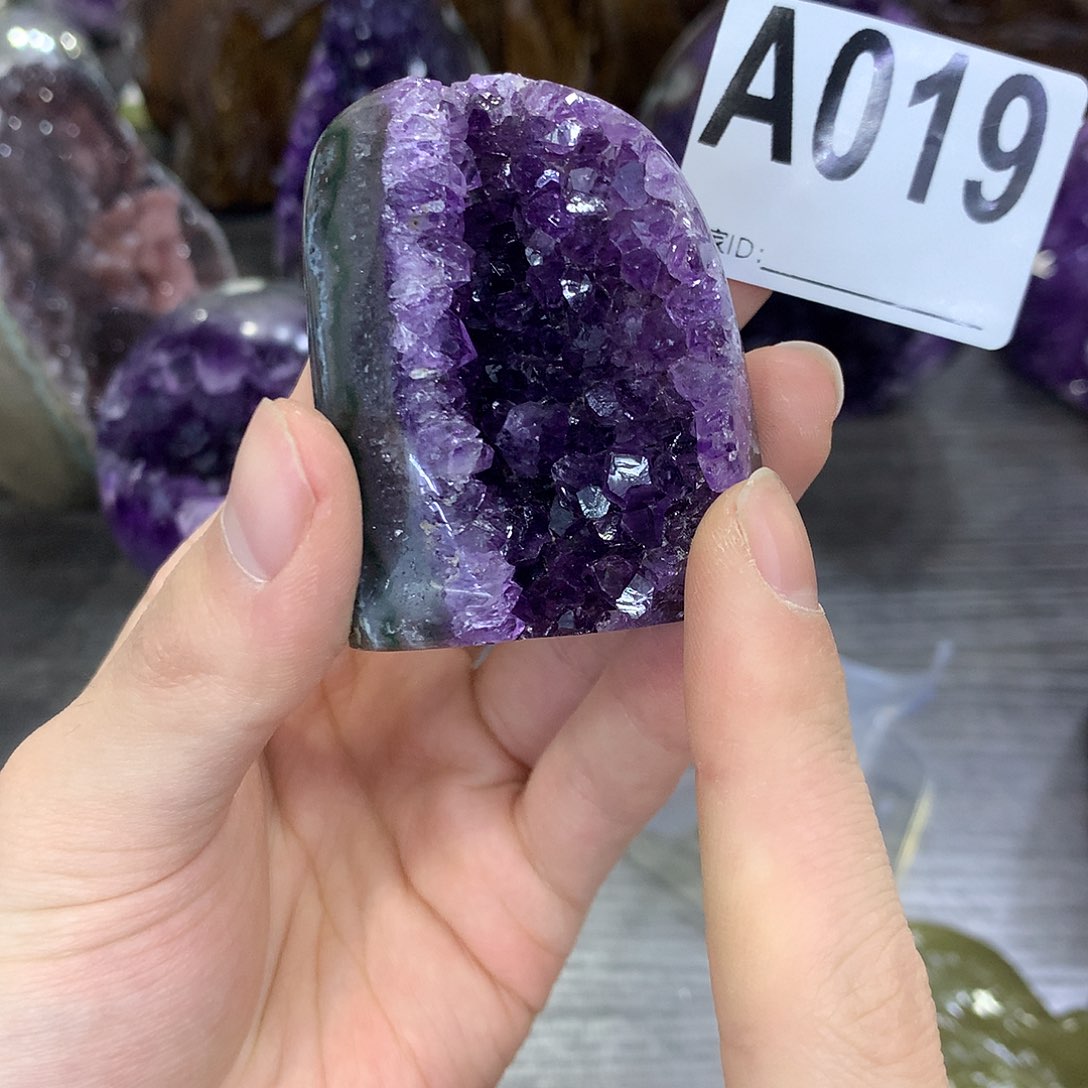 紫晶珠宝半成品未镶嵌019